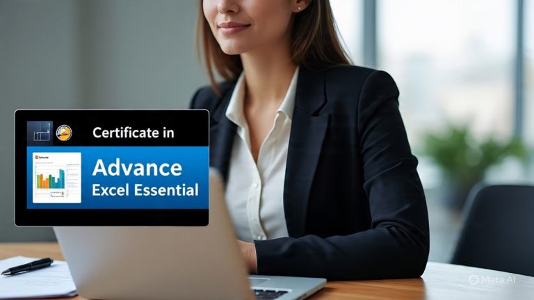 Certificate in Advanced Excel Essential