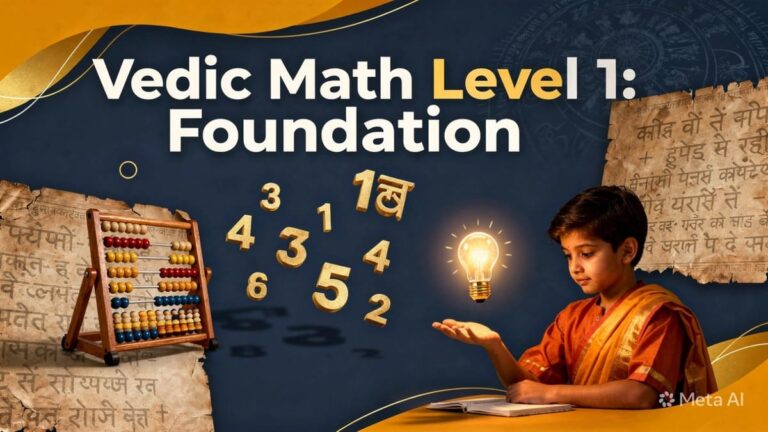 LEVEL 1 – Foundation Vedic Math